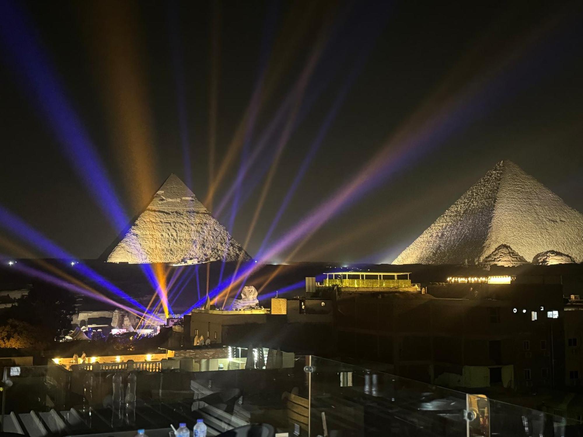 Pyramids And Sphinx Hotel Kafrat al Jabal Экстерьер фото