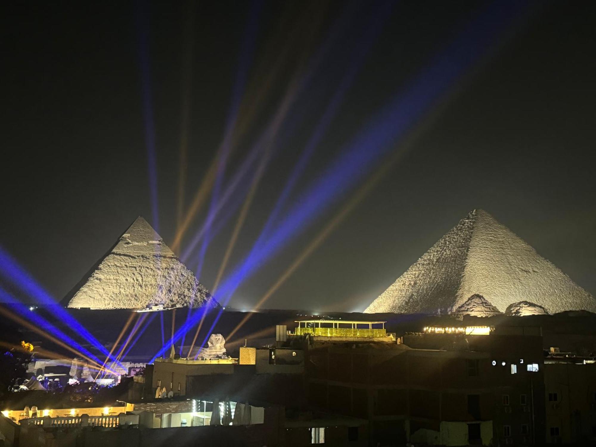 Pyramids And Sphinx Hotel Kafrat al Jabal Экстерьер фото
