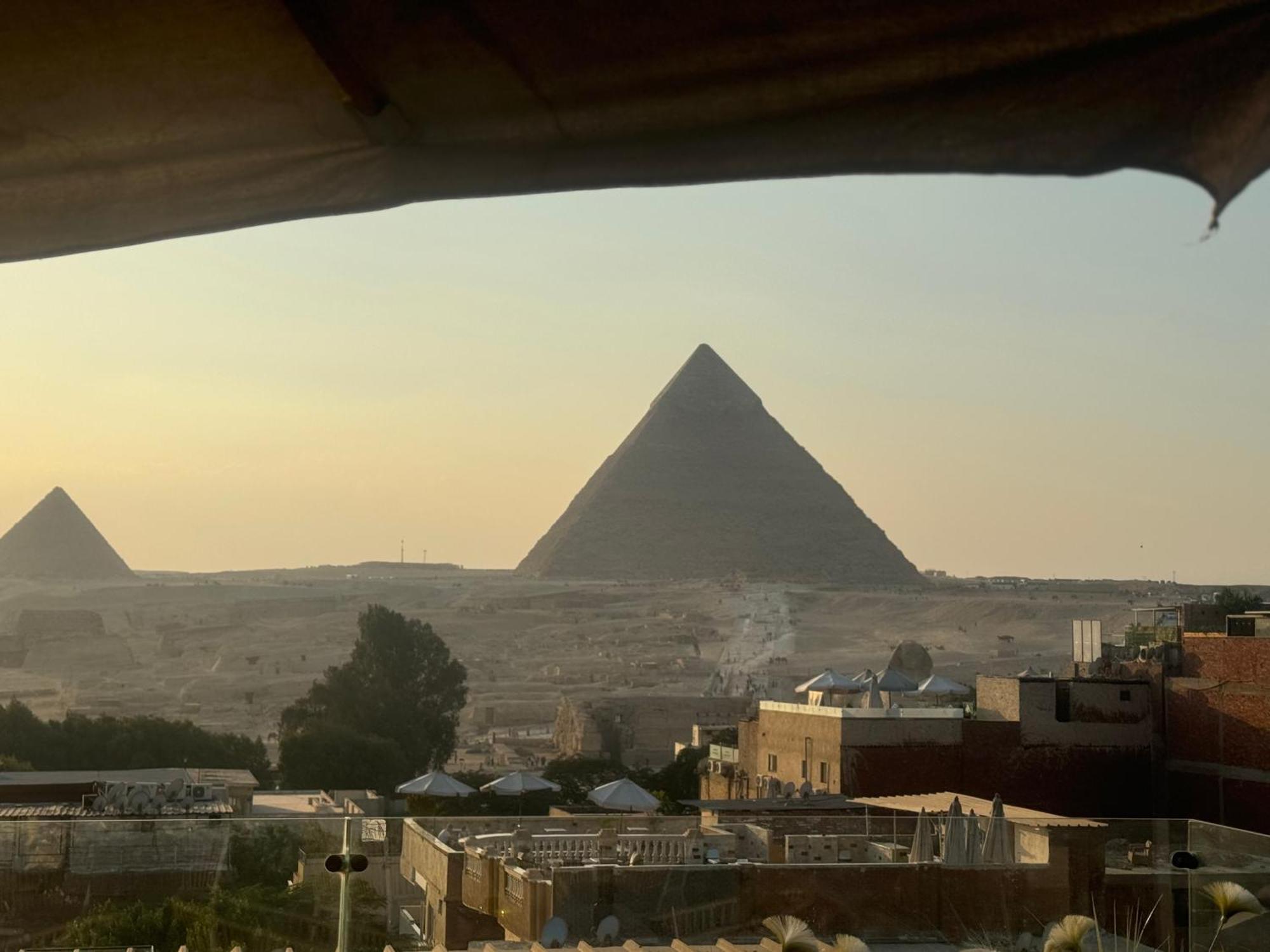 Pyramids And Sphinx Hotel Kafrat al Jabal Экстерьер фото